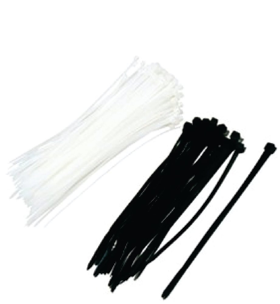 ABRACADEIRA NYLON PT - 4.8 X 150MM 100PC