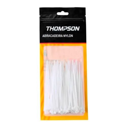ABRACADEIRA NYLON PT - 7.6 X 350MM 100PC