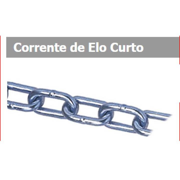 CORRENTE GALV. 5/32" 4.0MM - CURTO NOLL / BF
