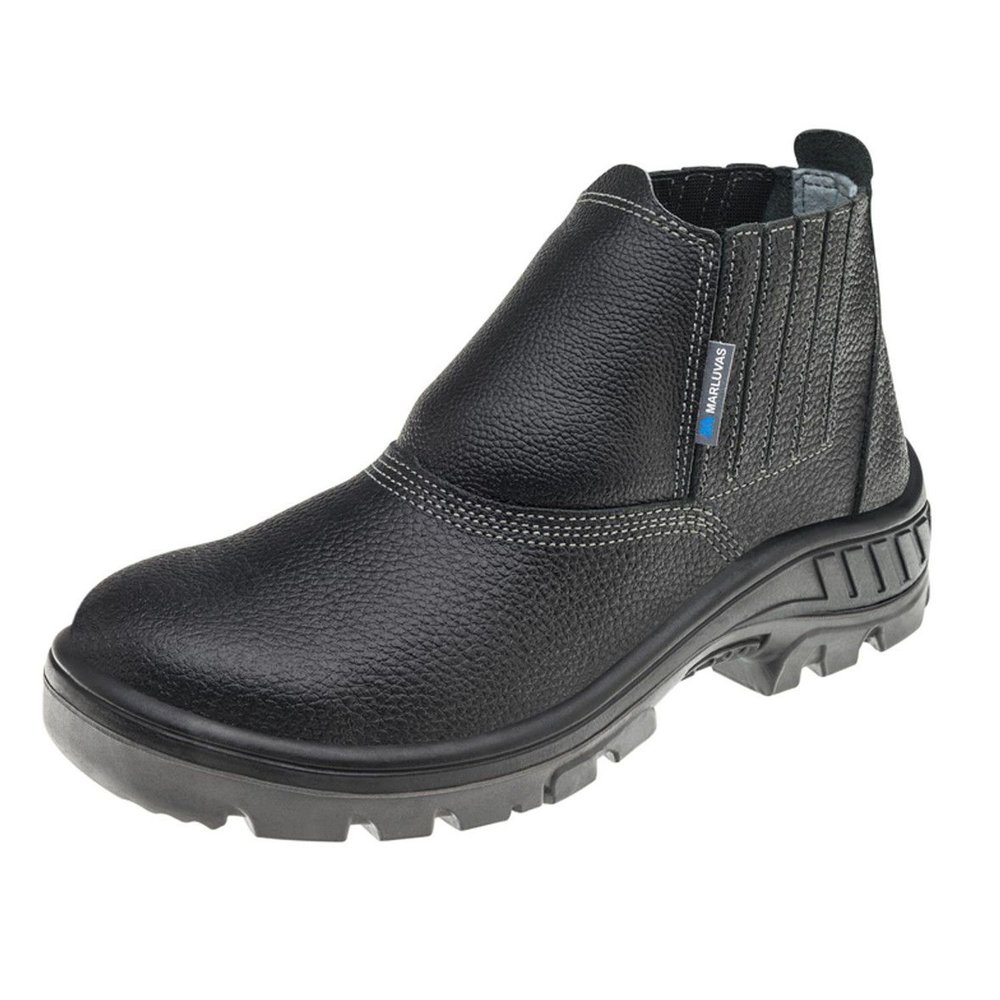 BOTA ELAST. BICO ACO COURO PT 40 - SAFETY FLEX