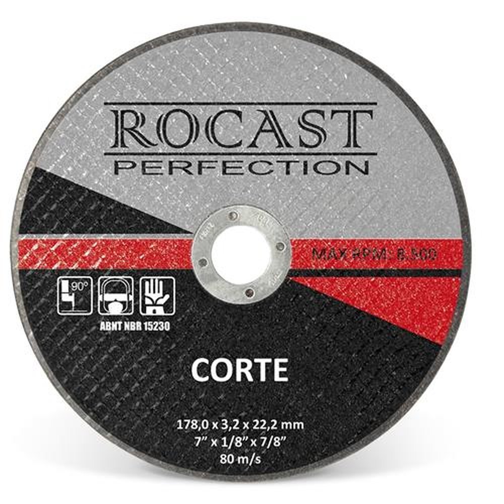 DISCO CORTE 12" X 1/8" X 5/8" ROCAST