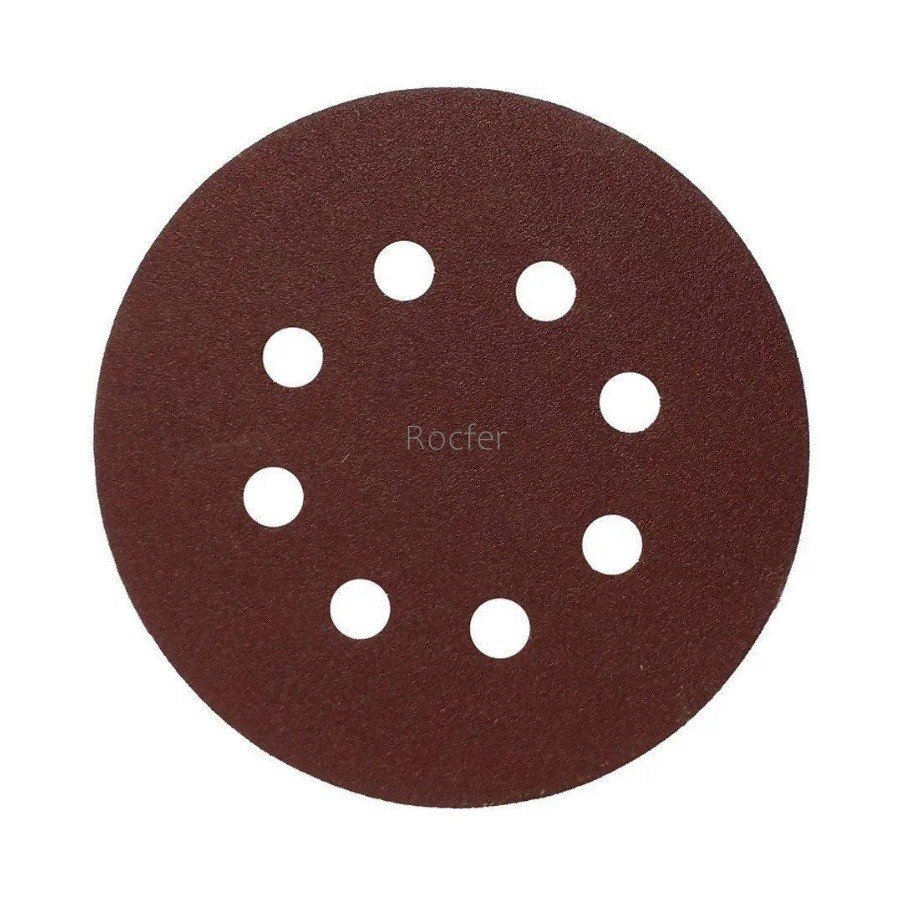 DISCOS DE LIXA 125MM GRAO 80 EMBAL