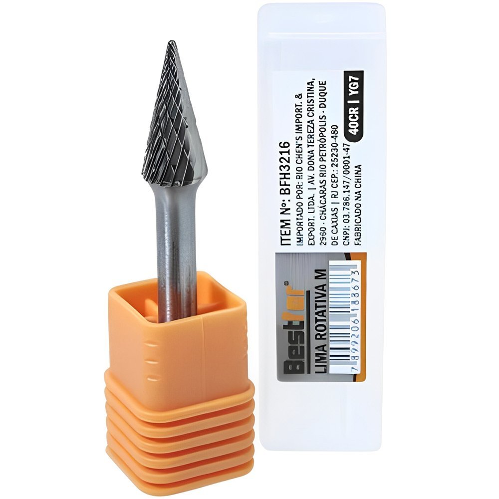 LIMA ROTATIVA M CONE - 10MM X 65MM - BF