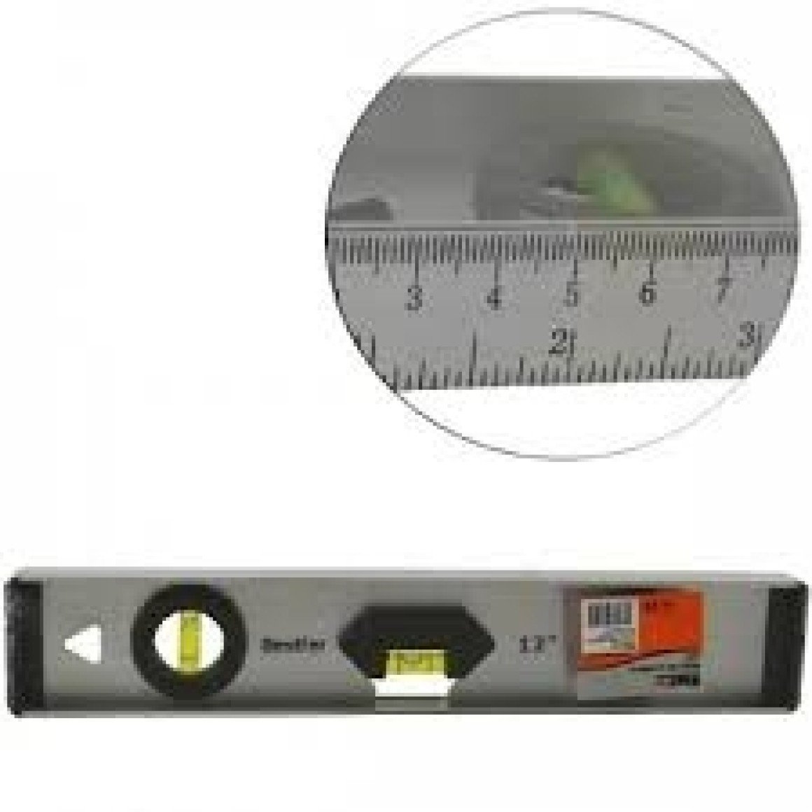 NIVEL ALUMINIO 12" 300MM MAGNETICO AZUL - BF