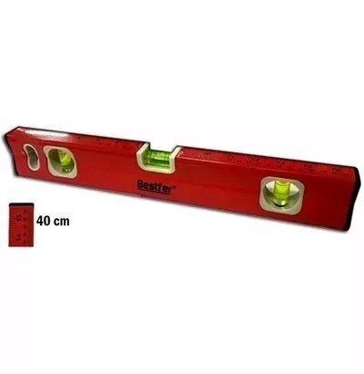 NIVEL ALUMINIO 32" 800MM MAGNETICO AZUL - BF