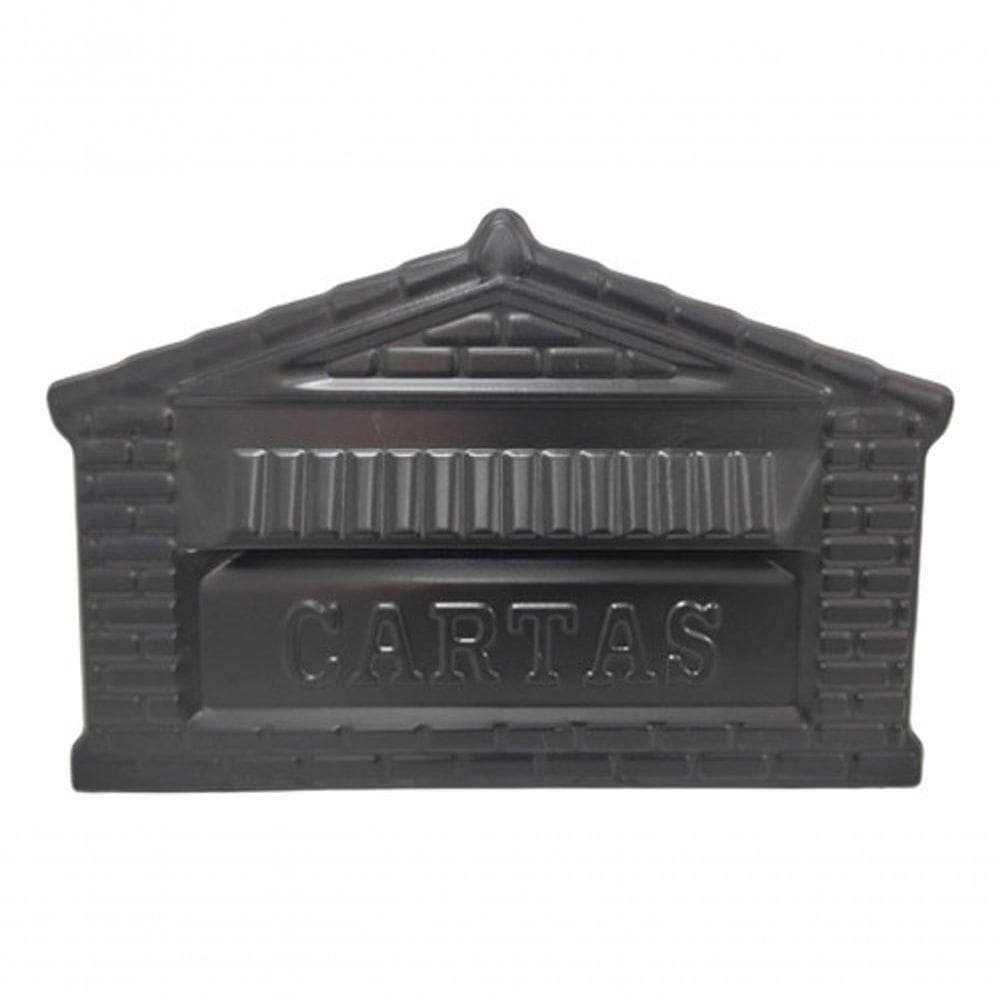 CAIXA DE CORREIOS PEQ.CASINHA METALICA