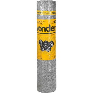 TELA HEX VIVEIRO 1/2" BWG 24 X 1,00 X 50M VONDER