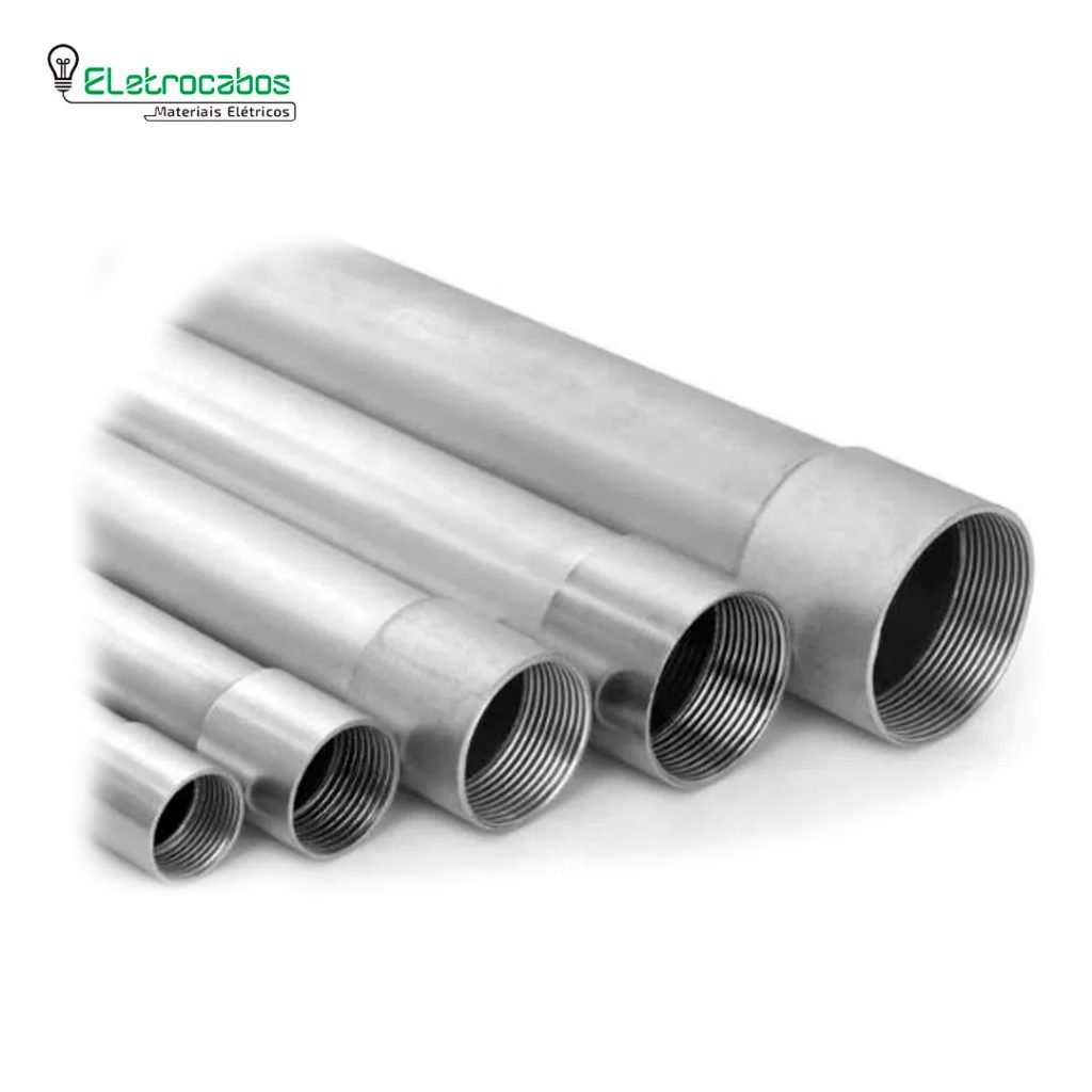 TUBO PATE GALV 1.1/ 4" (42.20MM) CH14 1,95MM (11.81KG) LARAN