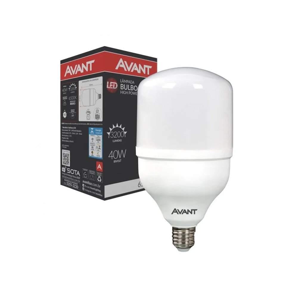 LAMPADA HP LED 50W BIV BC 6,5K