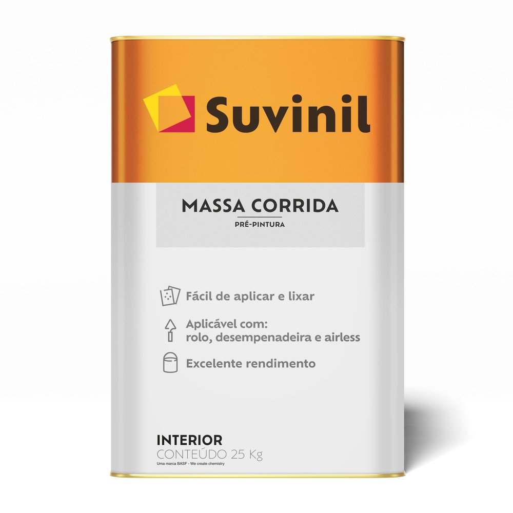 MASSA CORRIDA 25KG.SUVINIL