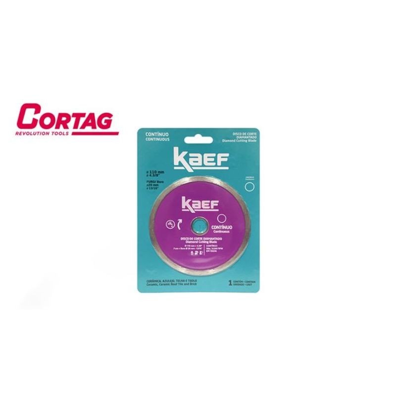 DISCO DIAM. SEGMENTADO - 110 MM KAEF