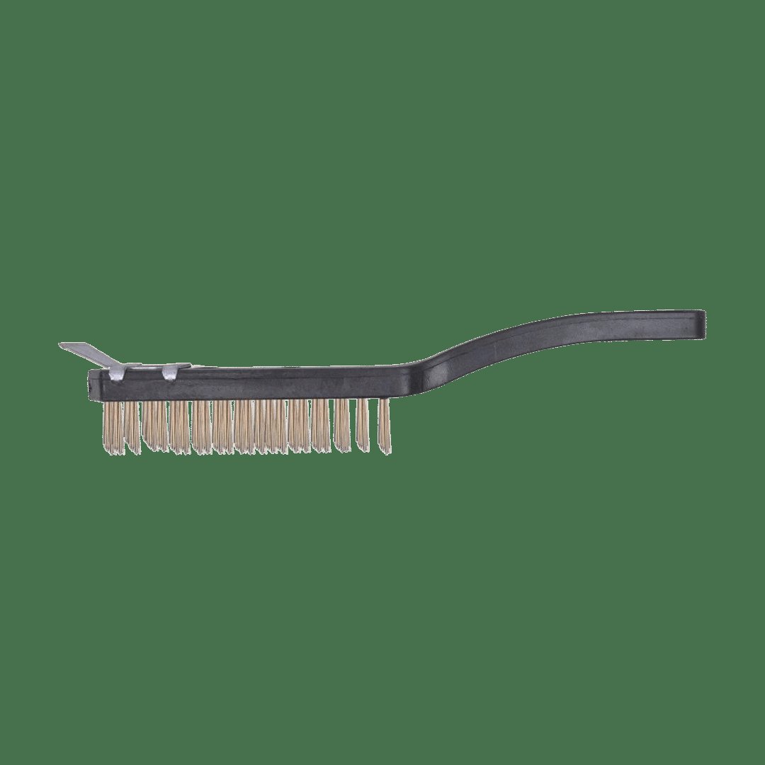 ESCOVA ACO MANUAL CB 4 FILEIRAS RASPADOR - WORKER