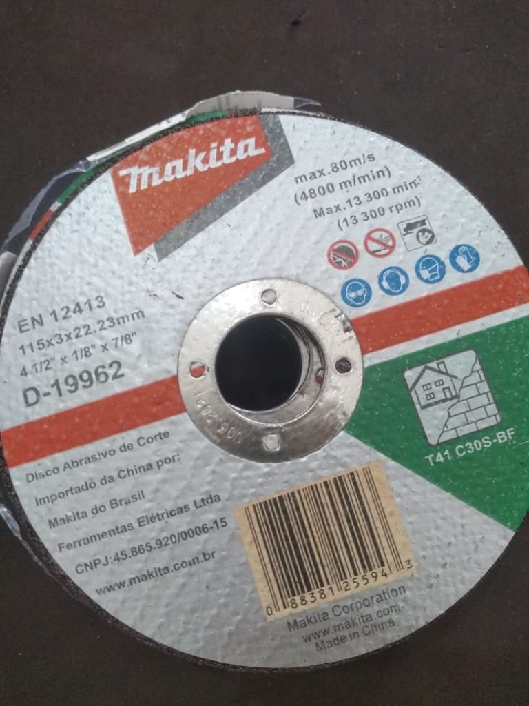 DISCO CORTE 12" X 3.0 X 1"  25.4MM MAKITA