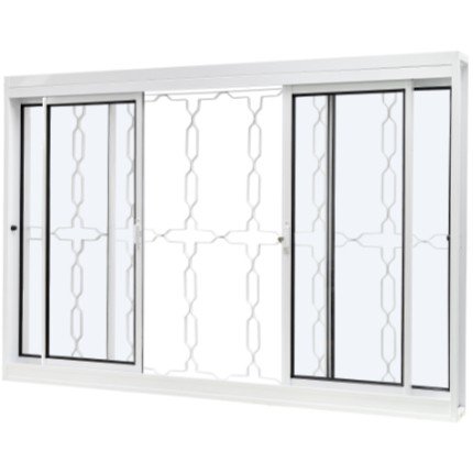 JANELA CORRER CENTRAL C/GRADE CORRENT 1.20M