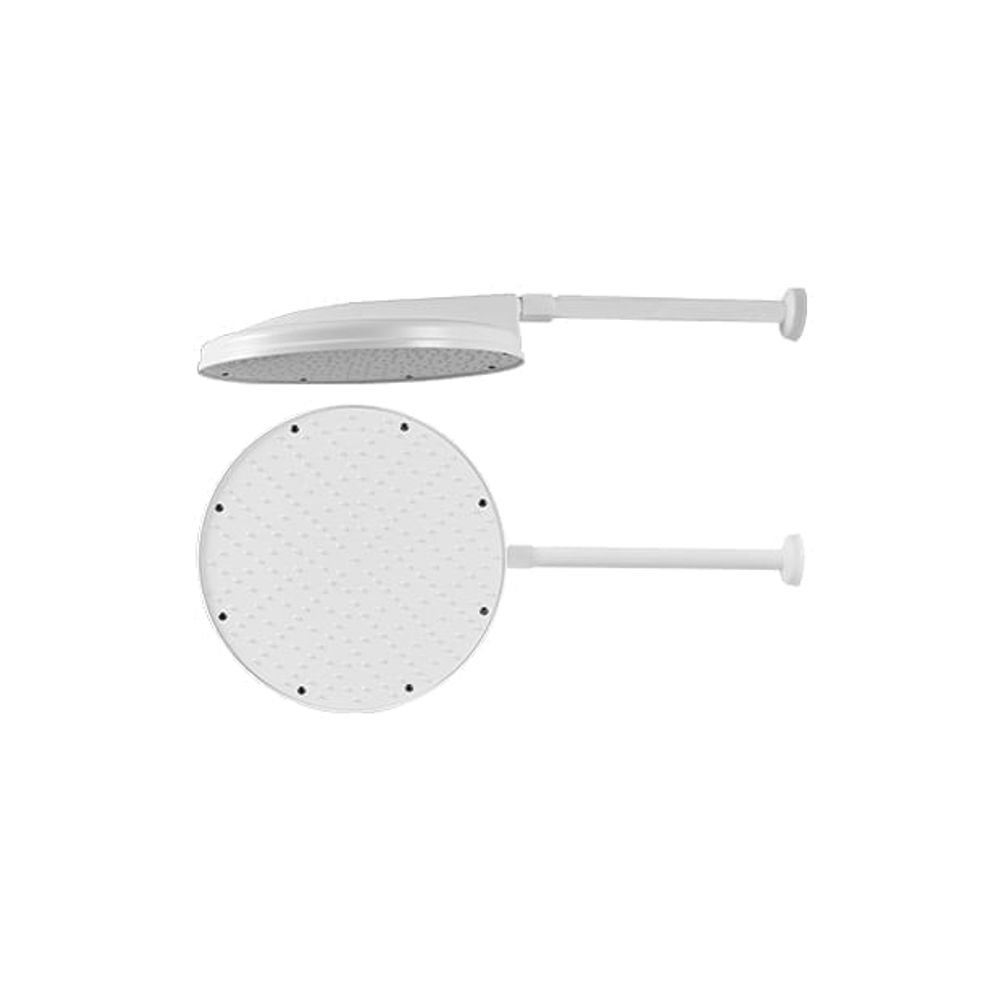 CHUVEIRO PLASTICO BRANCO 8"X1/2"