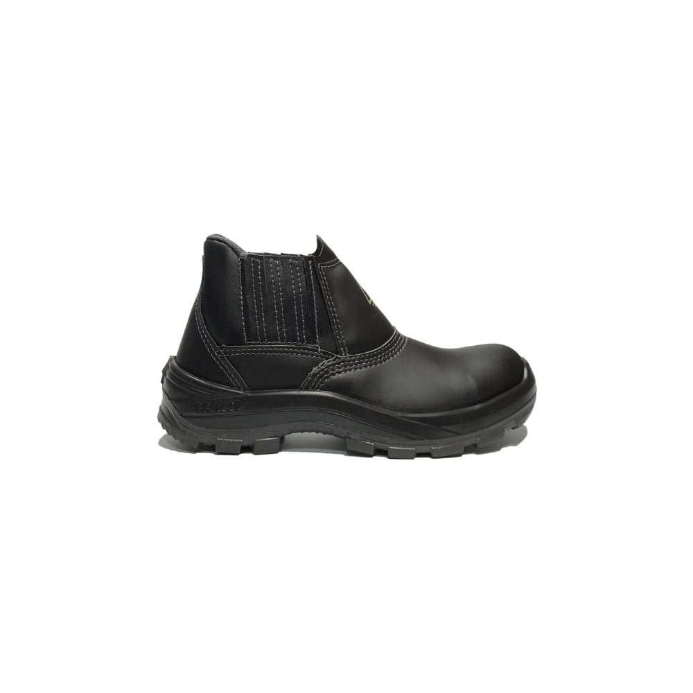 BOTA DANUBIO PT COURO BICO PLAST 40