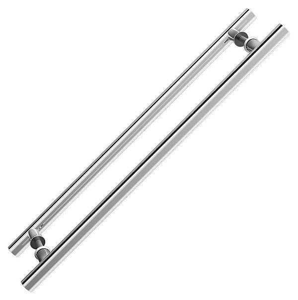 PUXADOR STAM TUB INOX POL DUPLO 60CM 76027