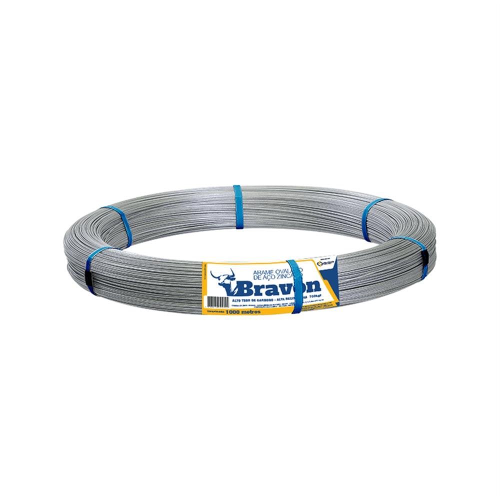 ARAME OVALADO 16X14 2,70MM X 1000M BRAVON (36KG)