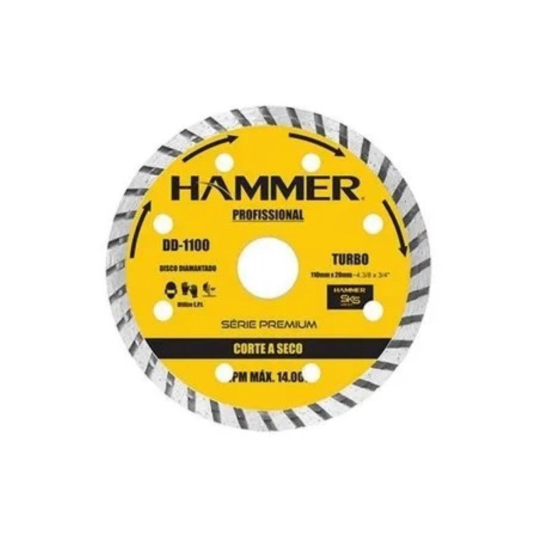 DISCO DIAM. TURBO CARNEIRO110X20MM