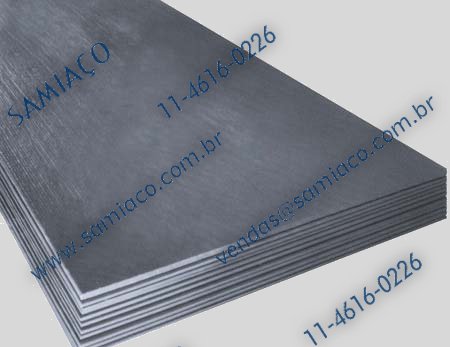 CHAPA PRETA LISA 2X1.00 CH11 3,00MM AZ (48,00KG)