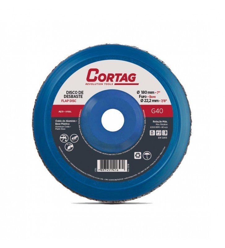 DISCO FLAP 7" G60 CORTAG