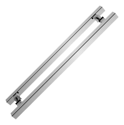 PUXADOR STAM TUB INOX POL DUPLO 80 CM 76029