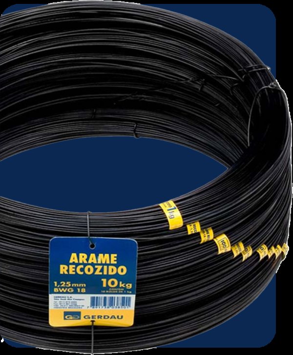 ARAME RECOZIDO 1KG 1.25MM