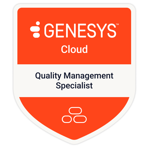 Genesys Cloud CX: Quality Management Certification