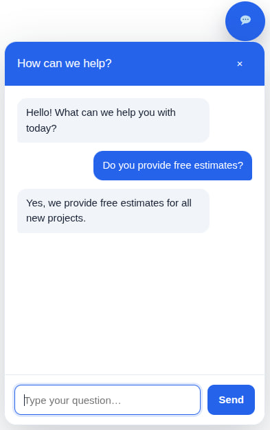 LeadFlow Chat answer