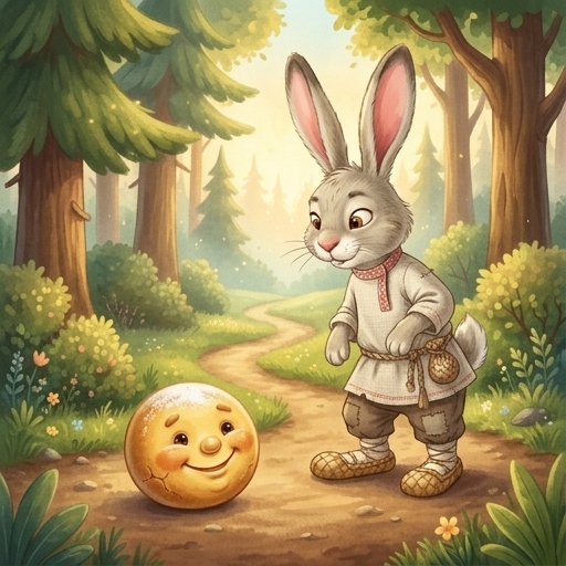 Scene 3 Kolobok Meets Hare