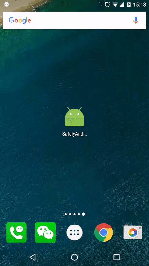 safely-android-demo.gif