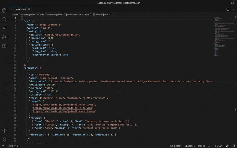 Interacting with the tree and detail pane