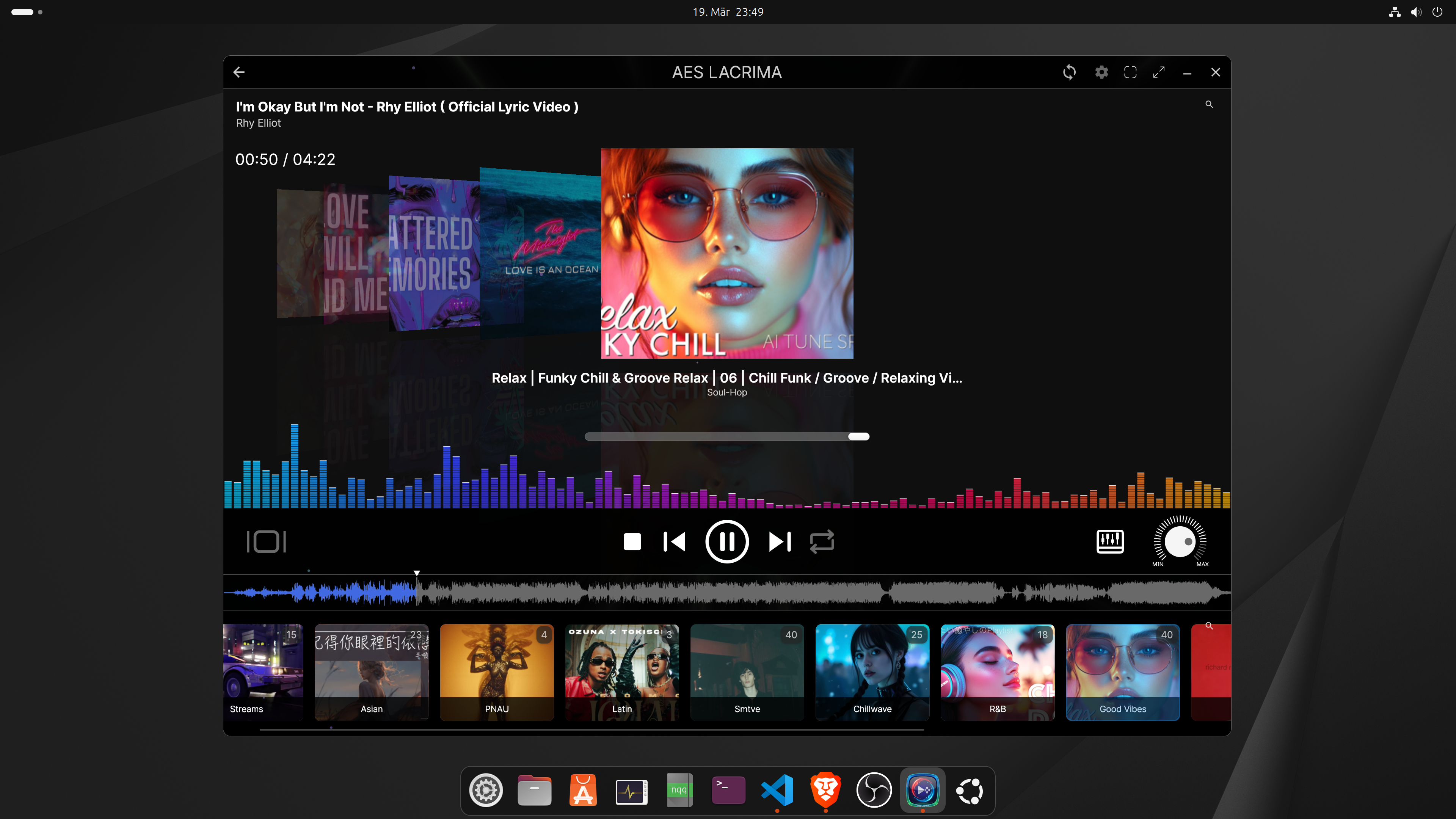 AES Lacrima on Linux