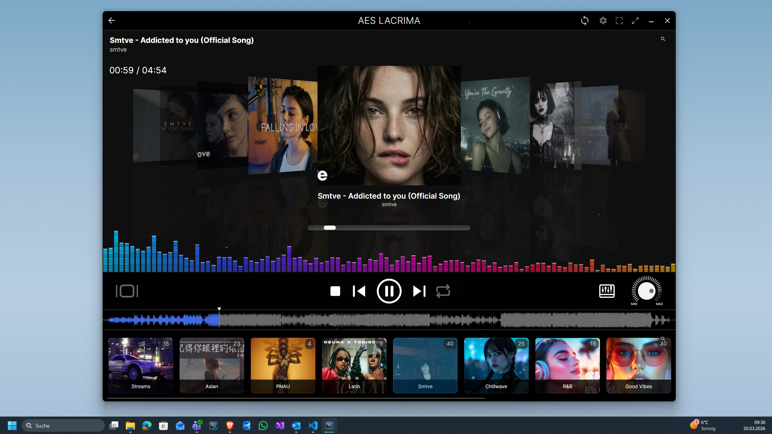 AES Lacrima on Windows