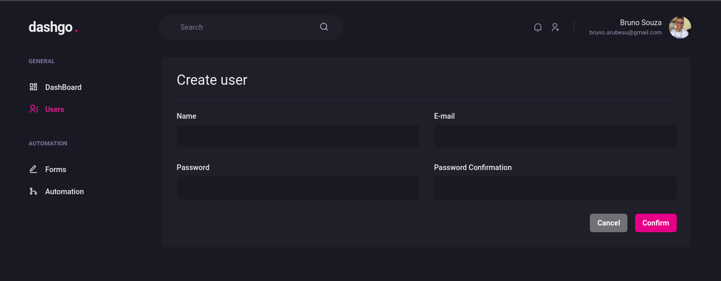 GitHub - arubesu/dash-chakra-ui: Dashboard layout using chakra UI