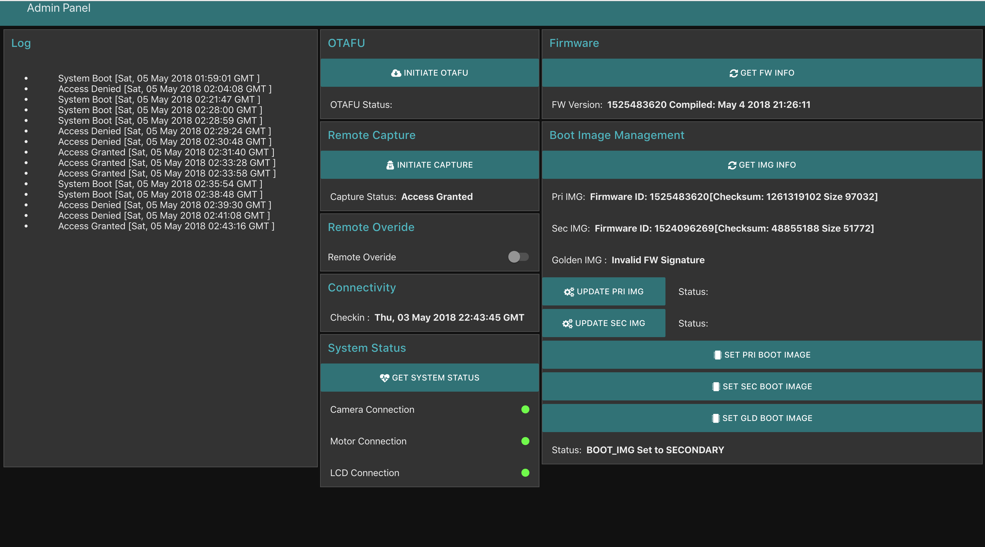 Node Red Instance