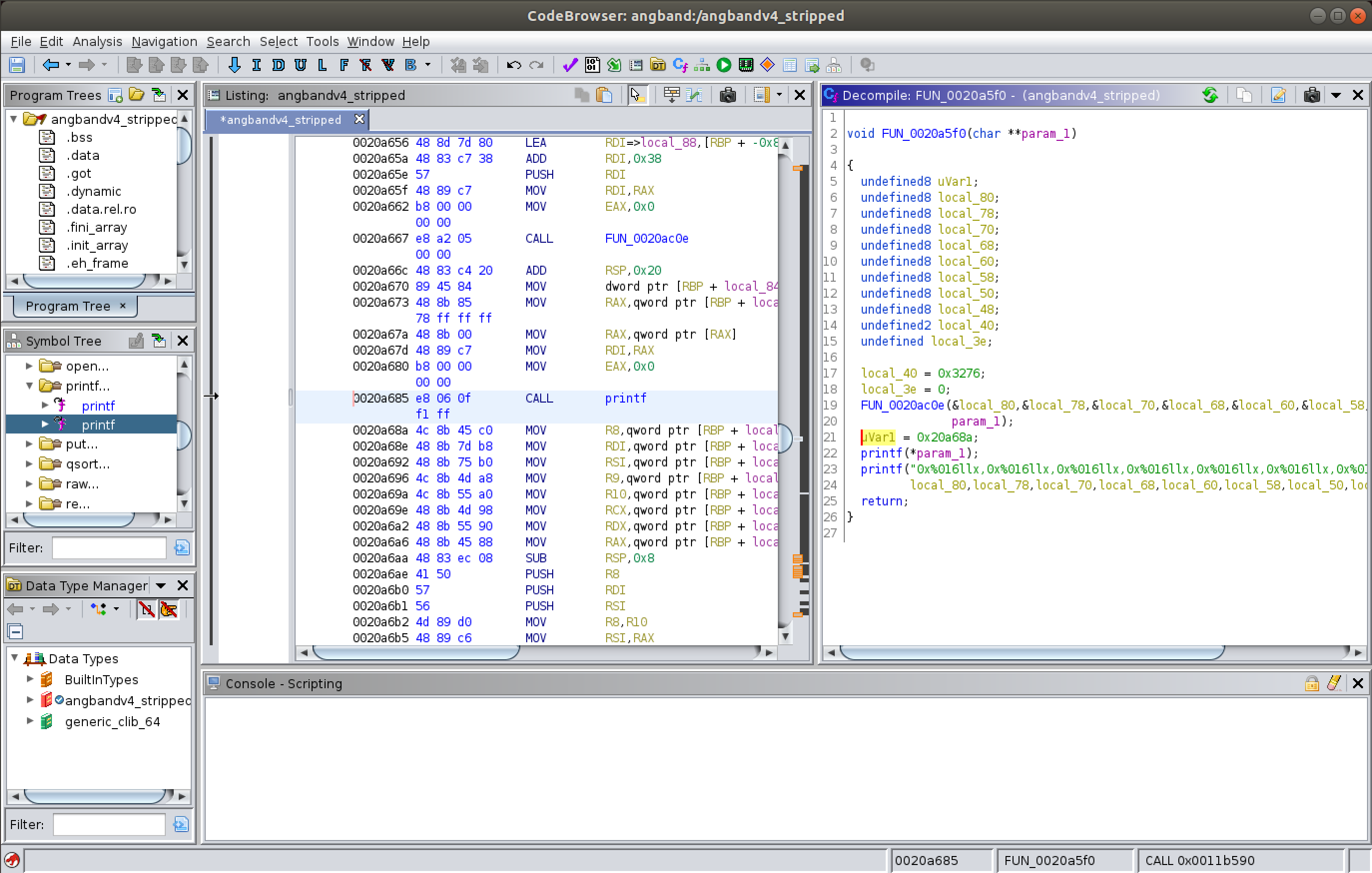 Finding Vulnerable Funciton