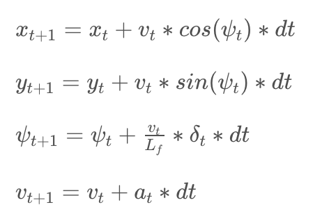 KinematicModelEquation