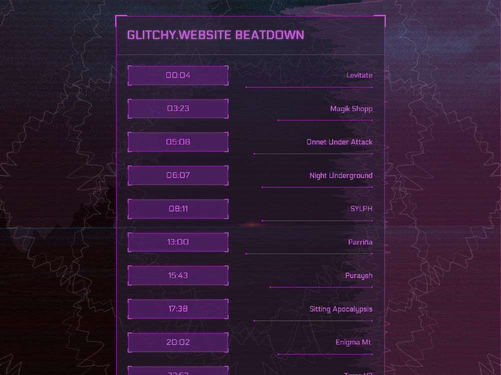 glitchy.website