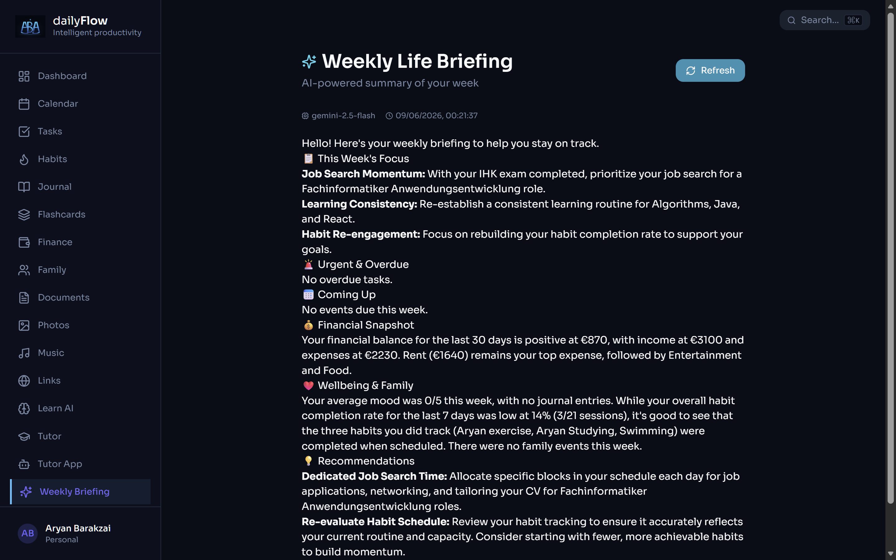 Weekly Briefing