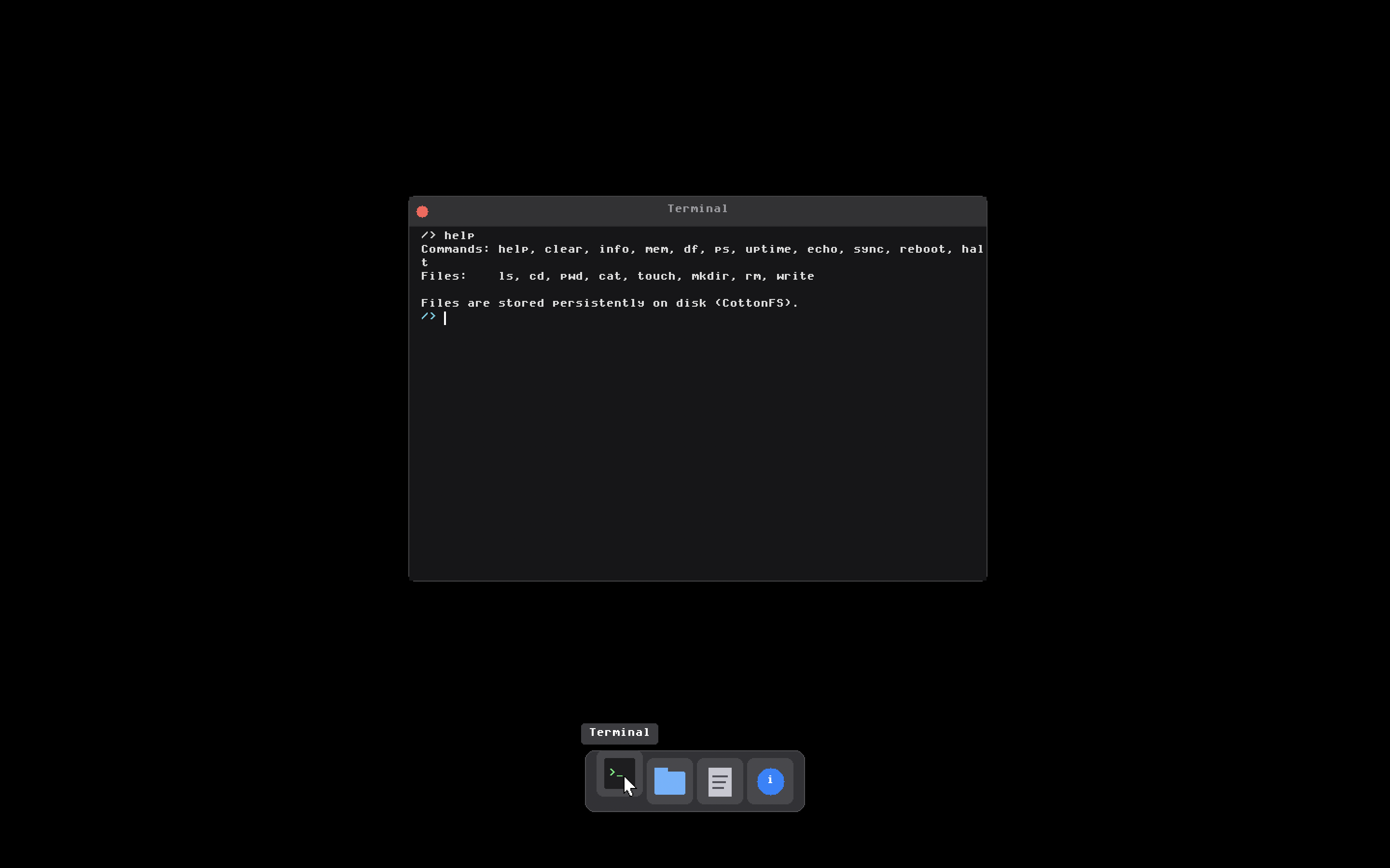 Terminal Application