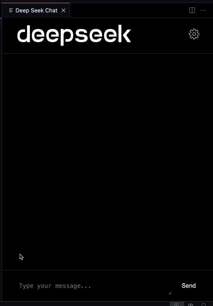 DeepSeek VS Code Extension Highlight 1