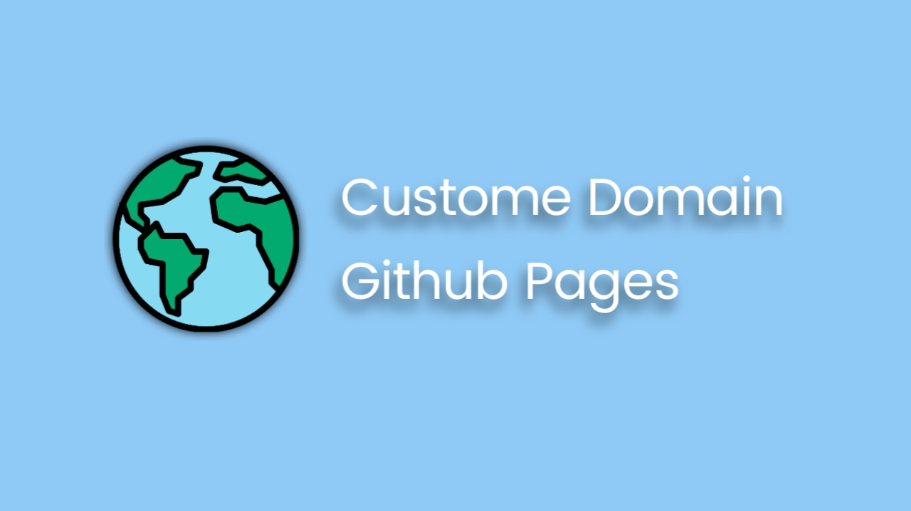 Cara Custome domain Github Pages