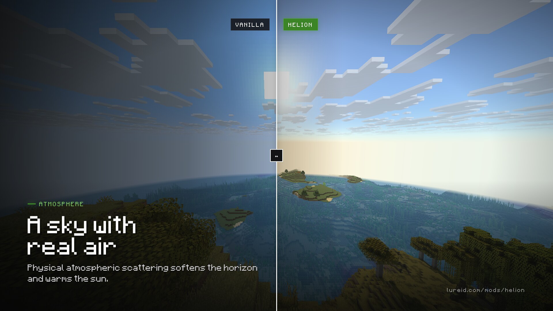 A sky with real air