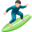 man-surfing