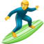 man-surfing