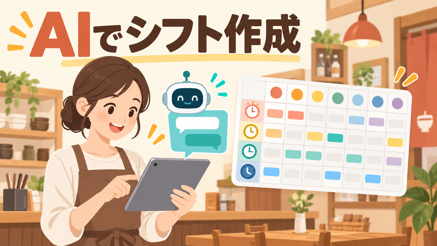 シフト作成に毎月半日?AIチャットで希望集計から下書き・チェックまで進める4ステップ