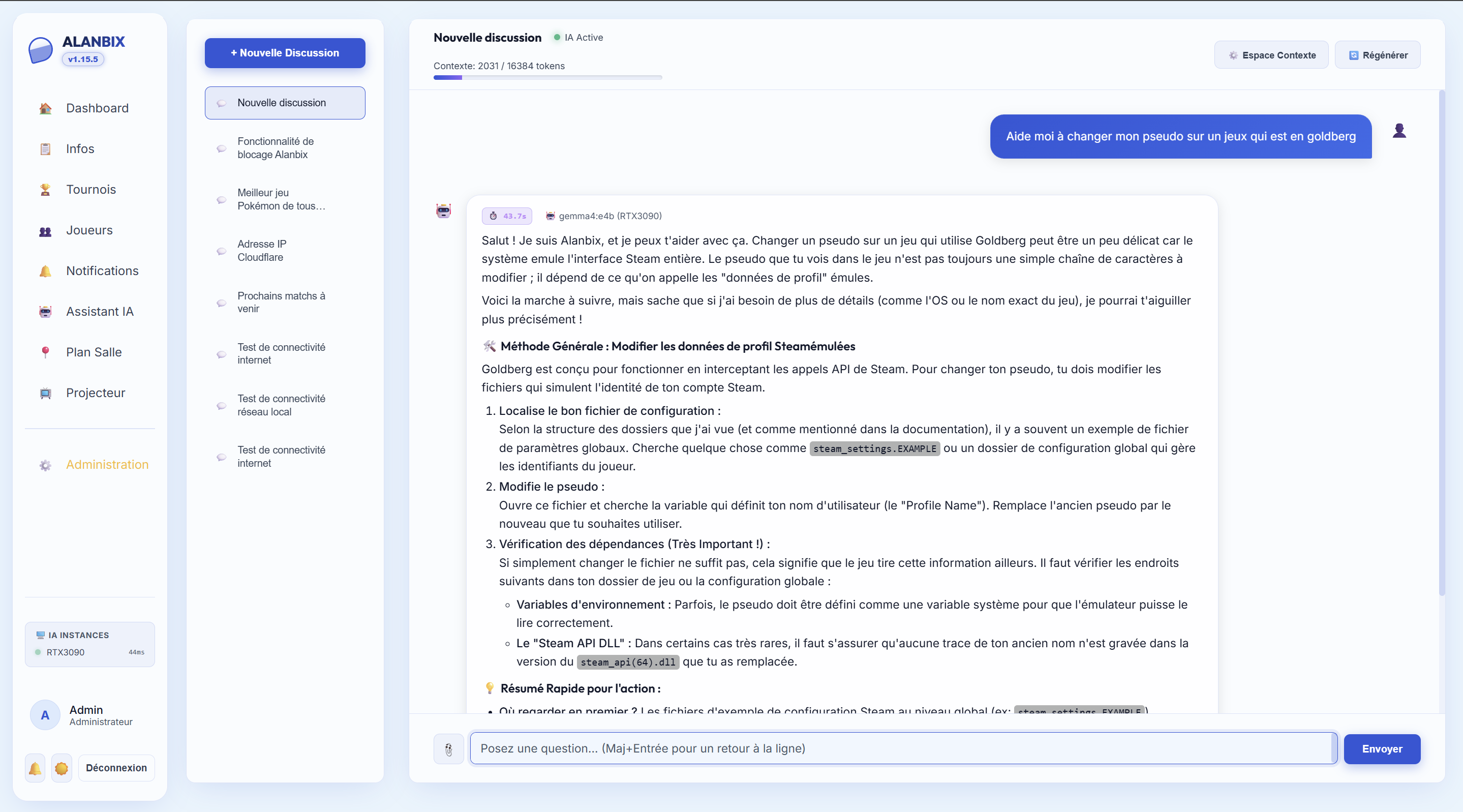 AI Chat Response