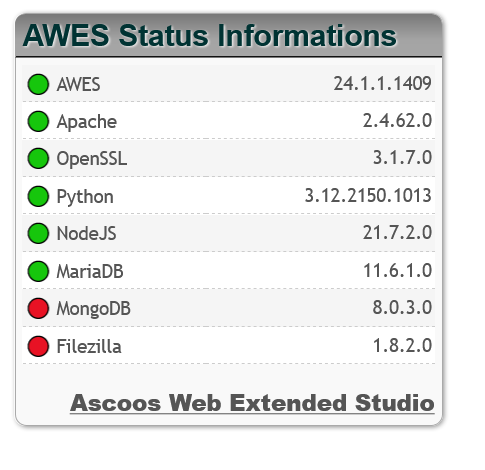 AWES Block Servers Information