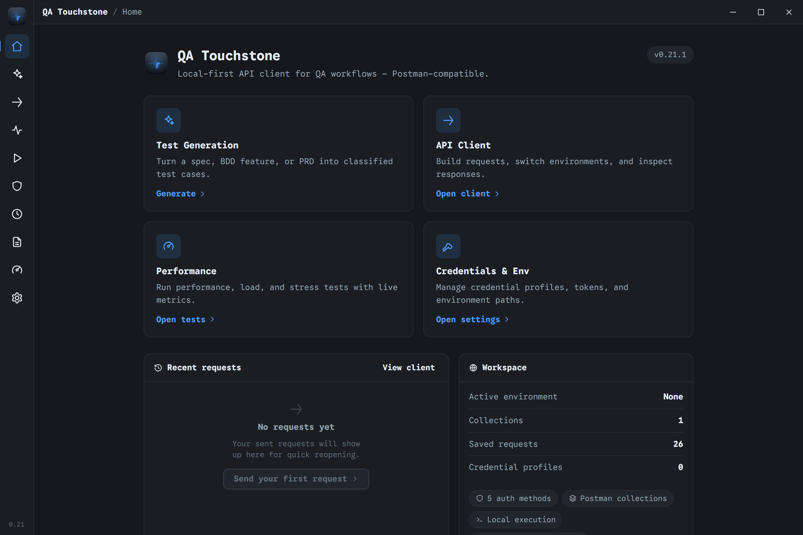 QA Touchstone